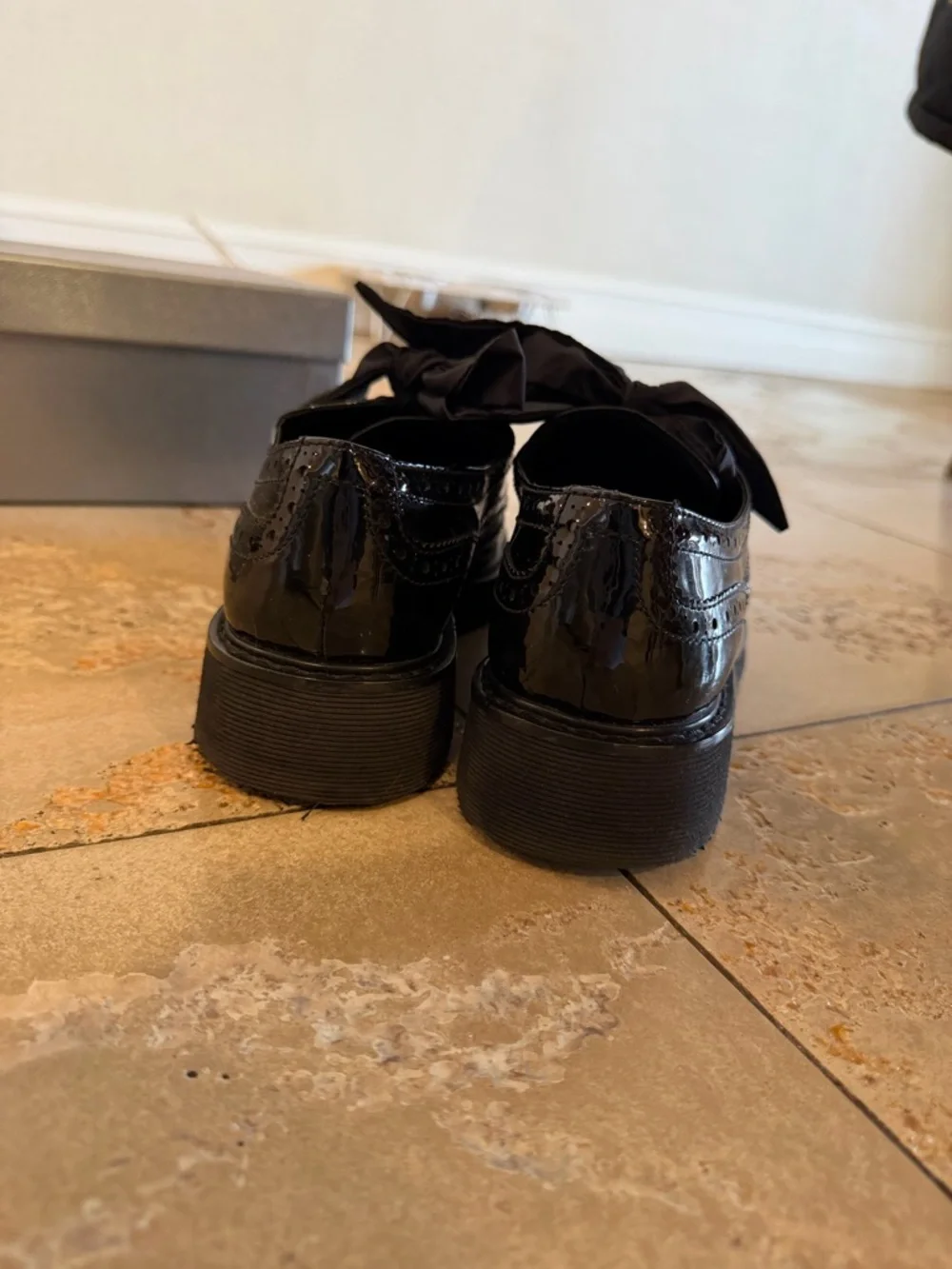 Prada Patent Leather Oxfords - Picture 6 of 8